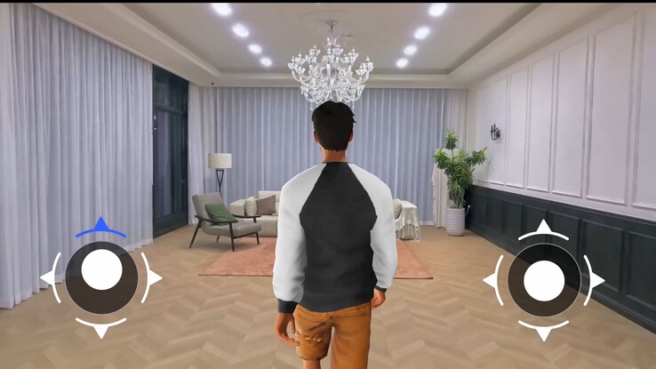 Gå igenom riktiga hus i VR
