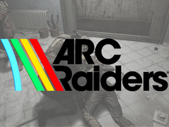 På bilden - en skärmdump från spelets prolog med Arc Raiders logotyp ovanpå (Bildkälla: Arc Raiders - redigerad)