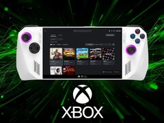 Asus ROG Ally med Xbox fullskärmsupplevelse (Bildkälla: Asus, Microsoft Xbox Gaming med redigeringar)