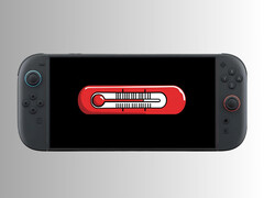 Nintendo Switch 2 med termometer (Bildkälla: Nintendo of America med ändringar)