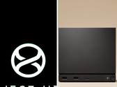Project Helix-logotypen bredvid en bild av Steam Machine