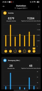 Xiaomi Smart Band 10 Aktivitet