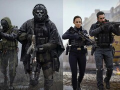 Ghost, Captain Price och andra framträdande karaktärer i Call of Duty: Modern Warfare 2.