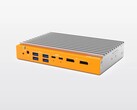 Den fläktlösa minidatorn OnLogic Helix 320 kan utrustas med en Intel-processor med upp till 8 kärnor och har ett aluminiumhölje i silver med en orange framsida