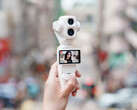 DJI Osmo Pocket 4P i färgen Pearl White.