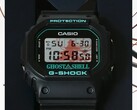 En silhuett av Motoko Kusanagi visas på urtavlan när LED-bakgrundsbelysningen är aktiverad. (Bildkälla: Ghost in the Shell / geesgshock på Instagram)