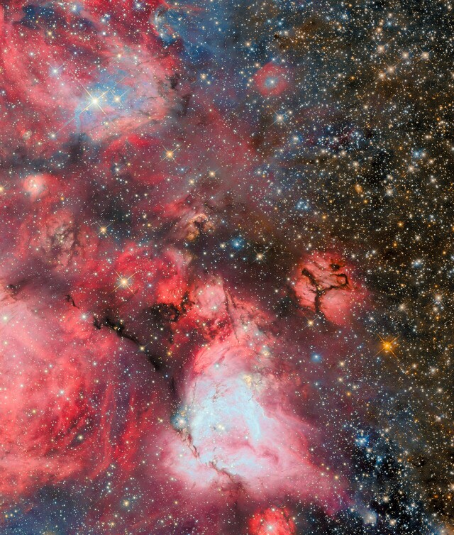 Hubble-bild av N159 (Bildkälla: ESA/Hubble, NASA, och R. Indebetouw)