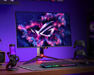ROG Swift OLED PG32UCDMR ser väldigt mycket ut som PG32UCDM, den senare på bilden. (Bildkälla: Asus)