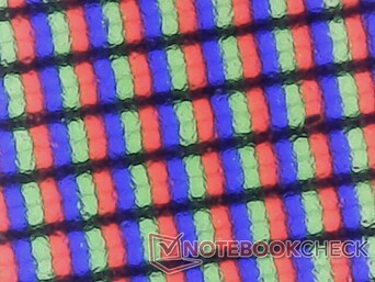 RGB-subpixlar med minimal kornighet