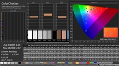 CalMAN: ColorChecker (kalibrerad)