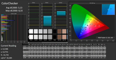 CalMAN ColorChecker (kalibrerad)