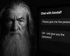 Gandalf som en chattbot (bildkälla: ChatGPT)