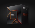 Konstnärlig rendering av AMD Ryzen Threadripper 9000X-seriens CPU-förpackning. (Bildkälla: AMD)