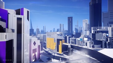 På bilden: En skärmbild från spelet Mirror's Edge Catalyst.