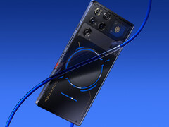 RedMagic 11 Pro kombinerar aktiv och flytande kylning. På bilden: en kampanjbild av speltelefonen. (Bildkälla: Nubia)