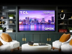 TCL:s QM9K TV (bilden) är nu tillgänglig i USA. (Bildkälla: TCL)