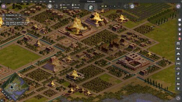 Bild: En skärmdump från spelet Tlatoani: Aztec Cities.