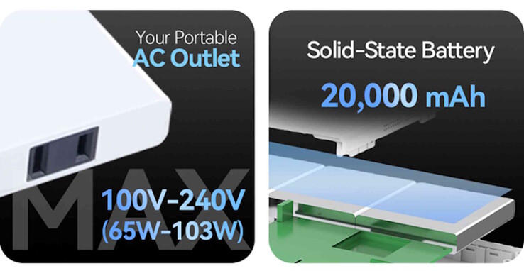 Nomad N1 är en slimmad powerbank med AC-uttag och solid state-batteri (Bildkälla: Nomad)