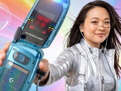En marknadsföringsbild för Commodore 8020 Callback-klappmobilen