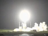 Bild av Falcon 9-raketen vid uppskjutning (Bildkälla: NASA; beskuren)
