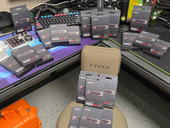 Partiet med Samsung 9100 Pro NVMe SSD-enheter som visas på Reddit (bildkälla r/pcmasterrace)