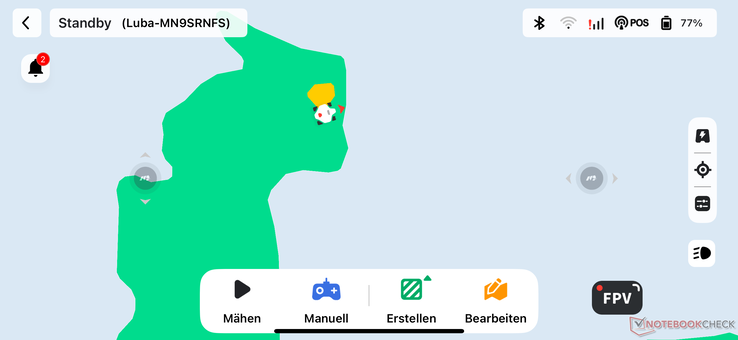Karthantering, här skapande av en no-go-zon