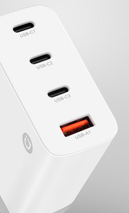 Portkonfiguration för Asus A-Bean 100 W-laddare