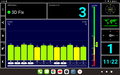 GPS-mottagning utomhus