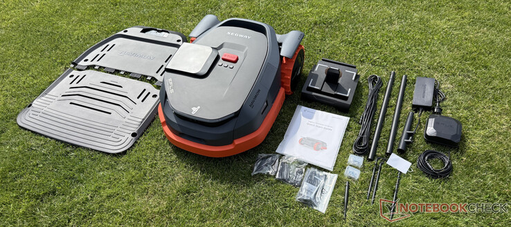 Omfattning av leverans av Navimow X3 (X315)