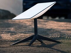 Starlink Mini-disken är tillgänglig med en 100 GB Roam-plan. (Bildkälla: SpaceX)