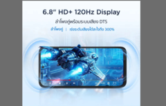 TCL K70 Power 4G har ett batteri på 6.500 mAh