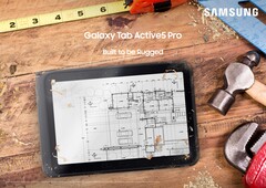 Galaxy Tab Active 5 Pro är Samsungs nya robusta surfplatta (Bildkälla: Samsung)