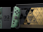 Bilden visar den begränsade upplagan av konsolen The Legend of Zelda: Ocarina of Time Switch 2