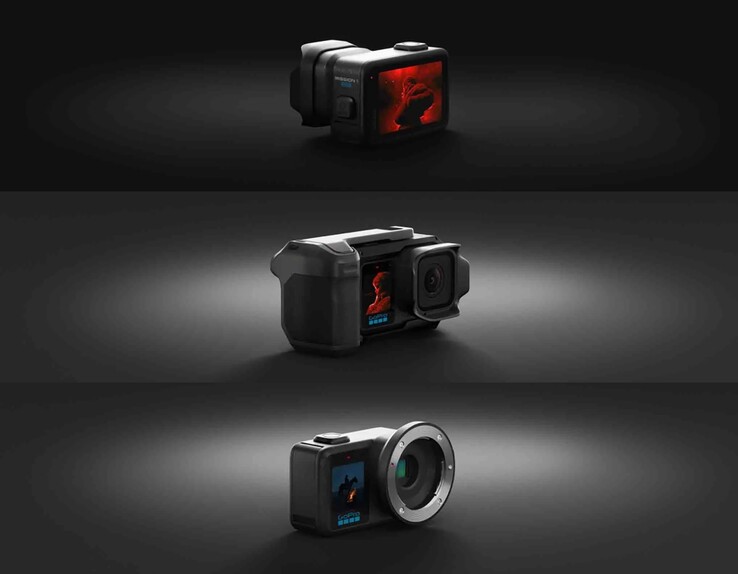  Mission 1, Mission 1 Pro och Mission 1 Pro ILS med utbytbara linser.