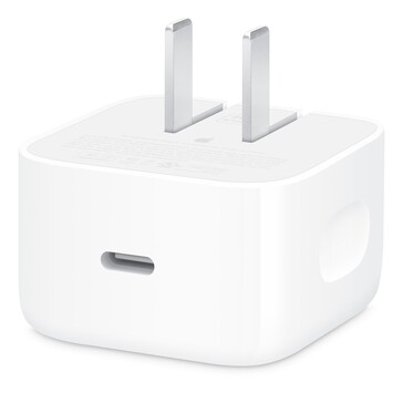 Den nya dynamiska Apple 40W-adaptern kan ladda iPhone 17 och iPhone 17 Pro (Max) till 50% batteri på bara 20 minuter. (Bildkälla: Apple)