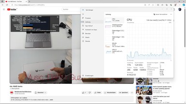 4K YouTube: 49 % iGPU- och 11 % CPU-belastning
