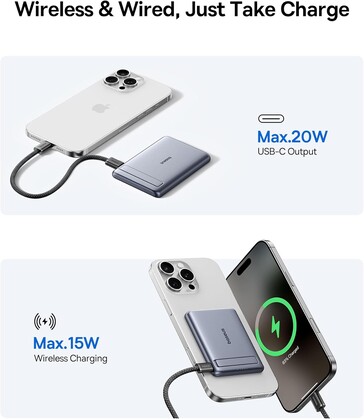 Baseus PicoGo Ultra-Mini Magnetic Power Bank. (Bildkälla: Baseus)
