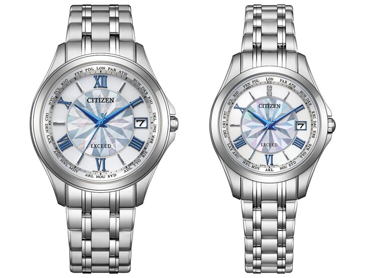 Citizen-klockorna CB1080-52W (vänster) och EC1120-59W (höger)