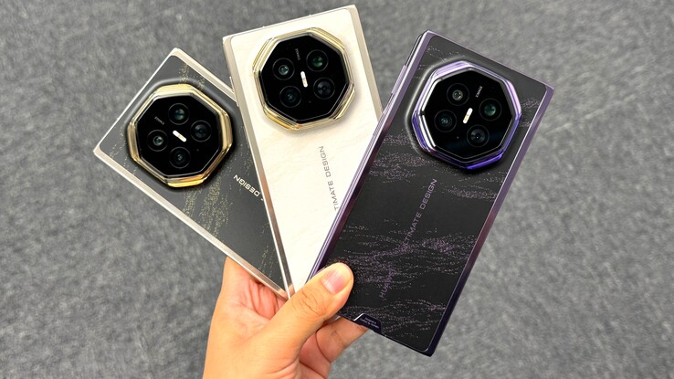 Huawei Mate XT2 finns i tre färger och med upp till 2 TB lagringsutrymme.
