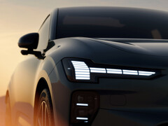 Volvo EX60 LED-strålkastare med matris. (Bildkälla: Volvo)