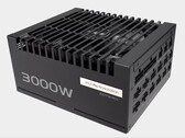 Asus Pro WS 3000W Platinum PSU med fyra 12V-2x6-anslutningar. (Bildkälla: Asus)