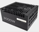 Asus Pro WS 3000W Platinum PSU med fyra 12V-2x6-anslutningar. (Bildkälla: Asus)