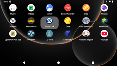 Android gränssnitt i bruk (Bildkälla: Notebookcheck)