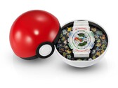 Casio G-Shock Pokémon 30-årsjubileum GA-110 presenteras i ett etui i form av en Poké Ball med en dekorativ insats föreställande 30 Pokémon.