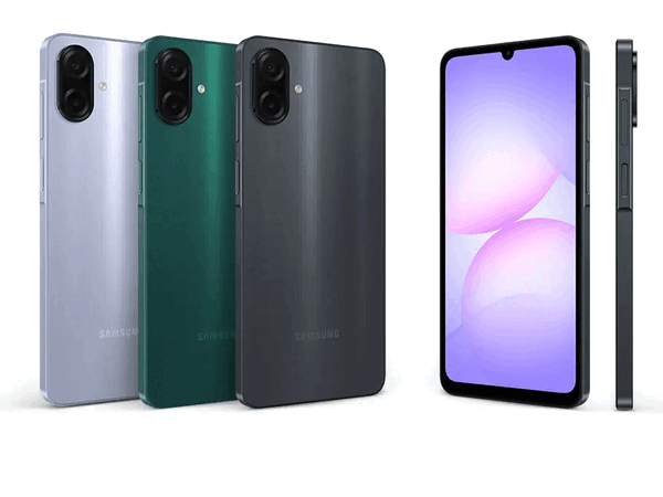 Galaxy A08 4G kommer att ha ett större batteri än Galaxy A07 4G (bilden).