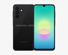 Enligt den läckta bilden kommer Galaxy A18 att ha tre bakre kameror.