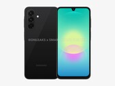 Enligt den läckta bilden kommer Galaxy A18 att ha tre bakre kameror.
