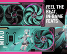 Asus RTX 5080 ROG Astral Hatsune Miku Edition: Kommer det att sjunga coil whine-sången? (Bildkälla: Videocardz.com)
