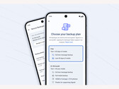 Signal säker backup-funktion på Android telefon med krypterade meddelanden och alternativ för backup av media. (Bildkälla: Signal)