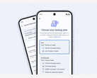 Signal säker backup-funktion på Android telefon med krypterade meddelanden och alternativ för backup av media. (Bildkälla: Signal)